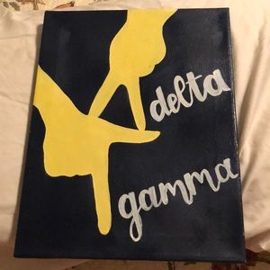 “Delta Gamma” canvas painting